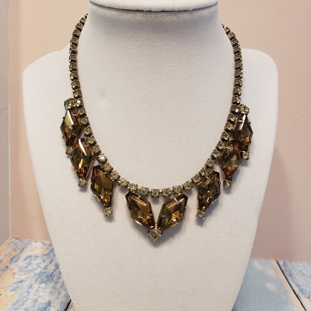 Vintage Rhinestone Necklace